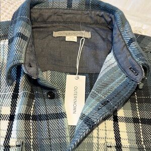 Outerknown Men's Checkered blanket Shirt